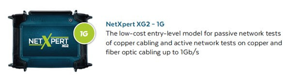 Softing - NetXpert XG2 1 Gbit/s | Bakır ve Opsiyonel Fiber Ağ Hız Kalifikasyon Cihazı